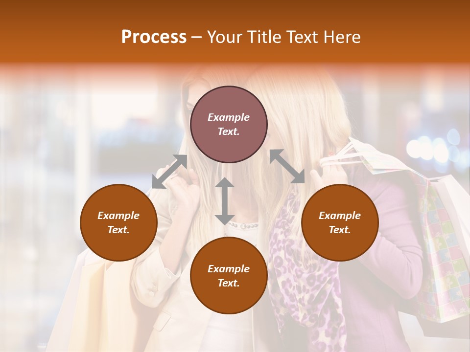 Young Blond Cute PowerPoint Template