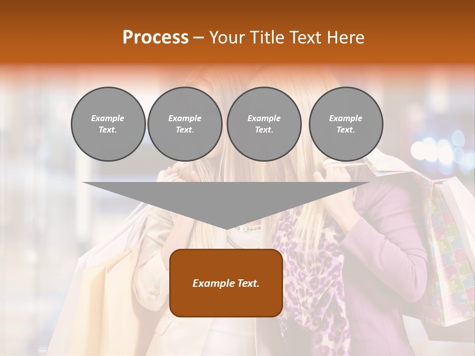 Young Blond Cute PowerPoint Template