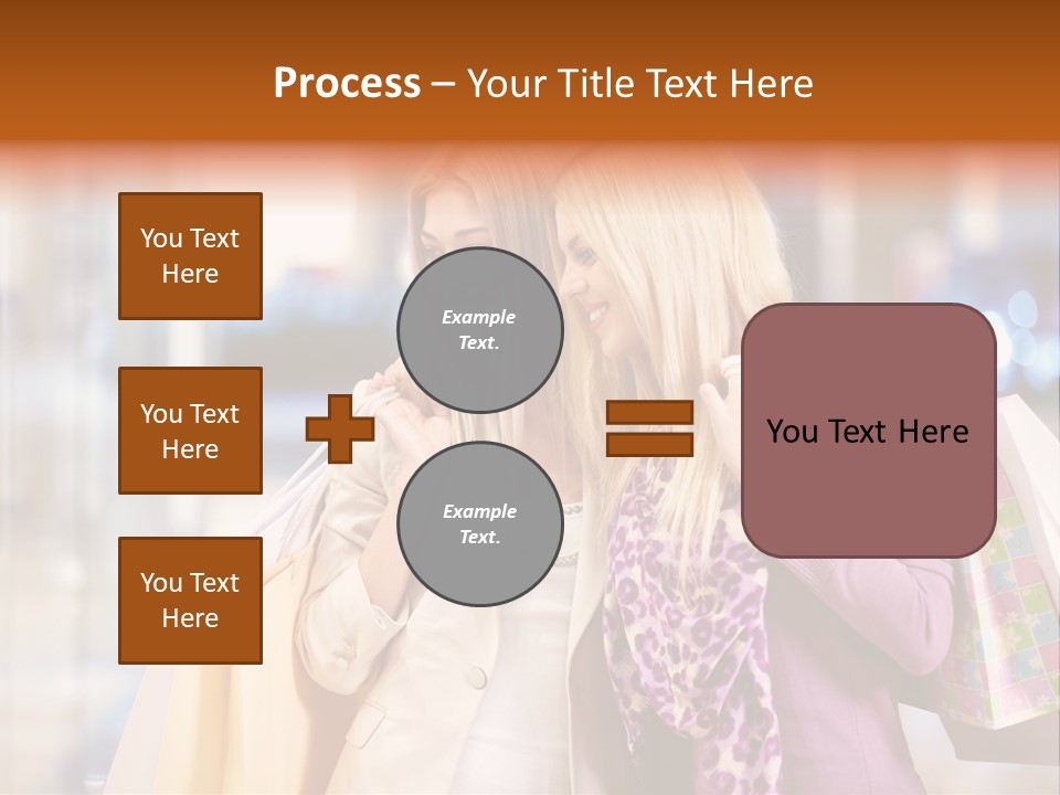 Young Blond Cute PowerPoint Template