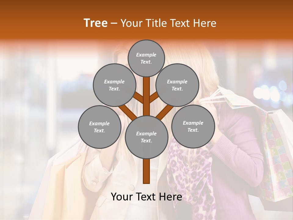 Young Blond Cute PowerPoint Template