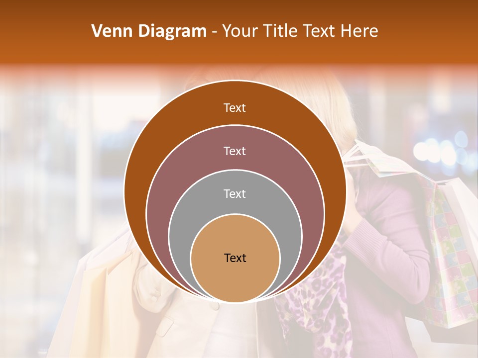 Young Blond Cute PowerPoint Template