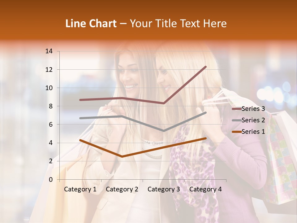 Young Blond Cute PowerPoint Template