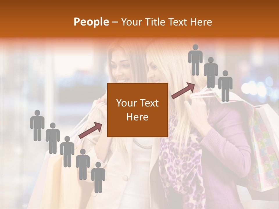 Young Blond Cute PowerPoint Template