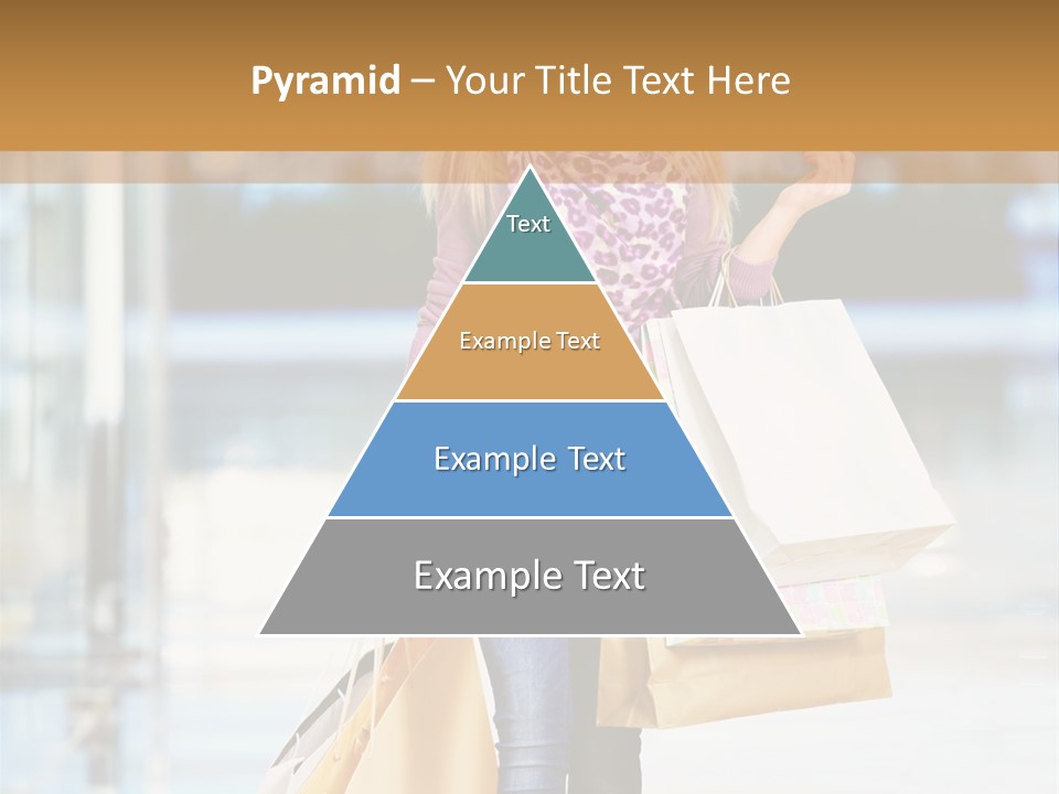 Fashion Caucasian Showcase PowerPoint Template