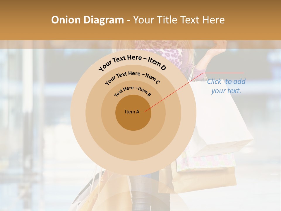 Fashion Caucasian Showcase PowerPoint Template