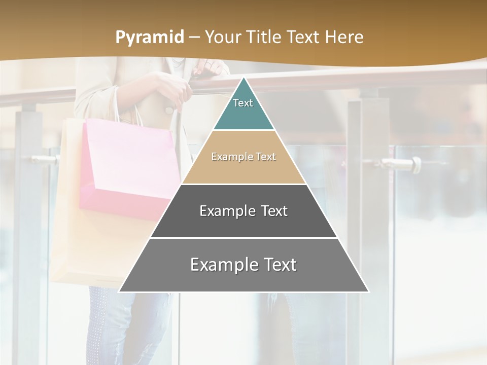 Holding Consumerism Beautiful PowerPoint Template