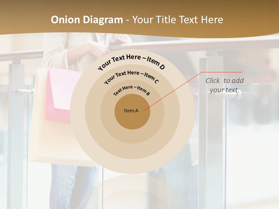 Holding Consumerism Beautiful PowerPoint Template