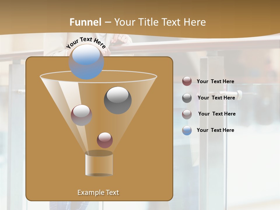 Holding Consumerism Beautiful PowerPoint Template