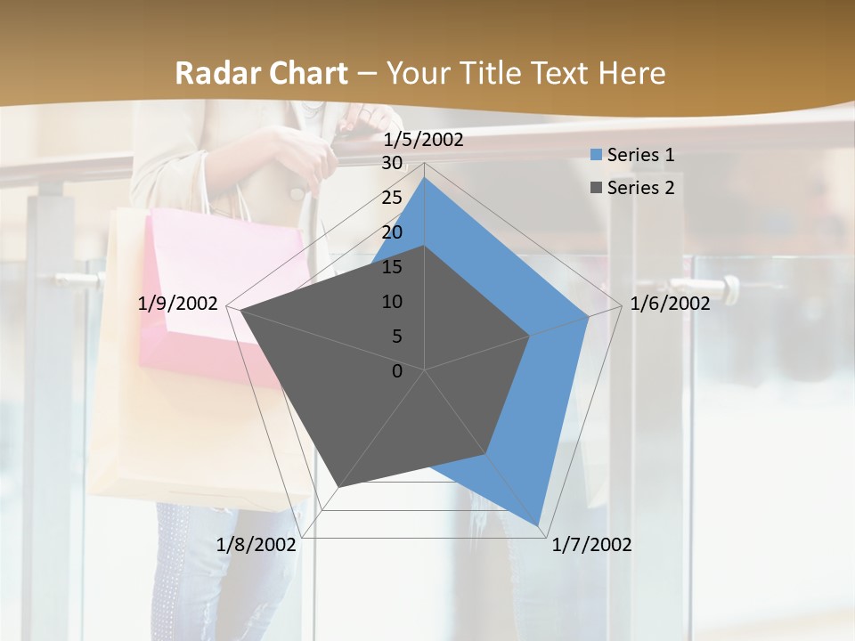 Holding Consumerism Beautiful PowerPoint Template