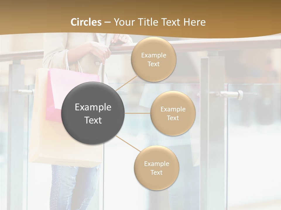 Holding Consumerism Beautiful PowerPoint Template