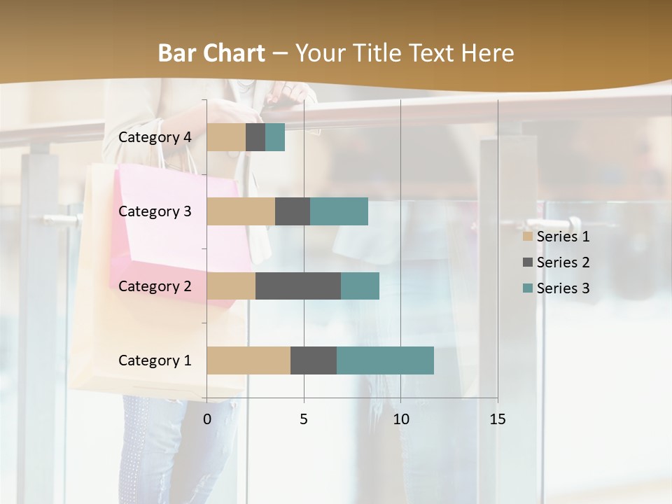Holding Consumerism Beautiful PowerPoint Template