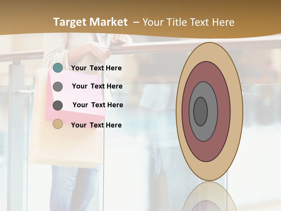 Holding Consumerism Beautiful PowerPoint Template