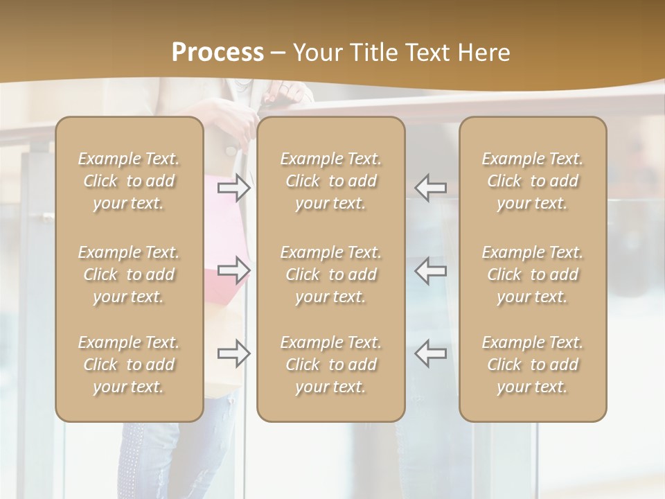 Holding Consumerism Beautiful PowerPoint Template