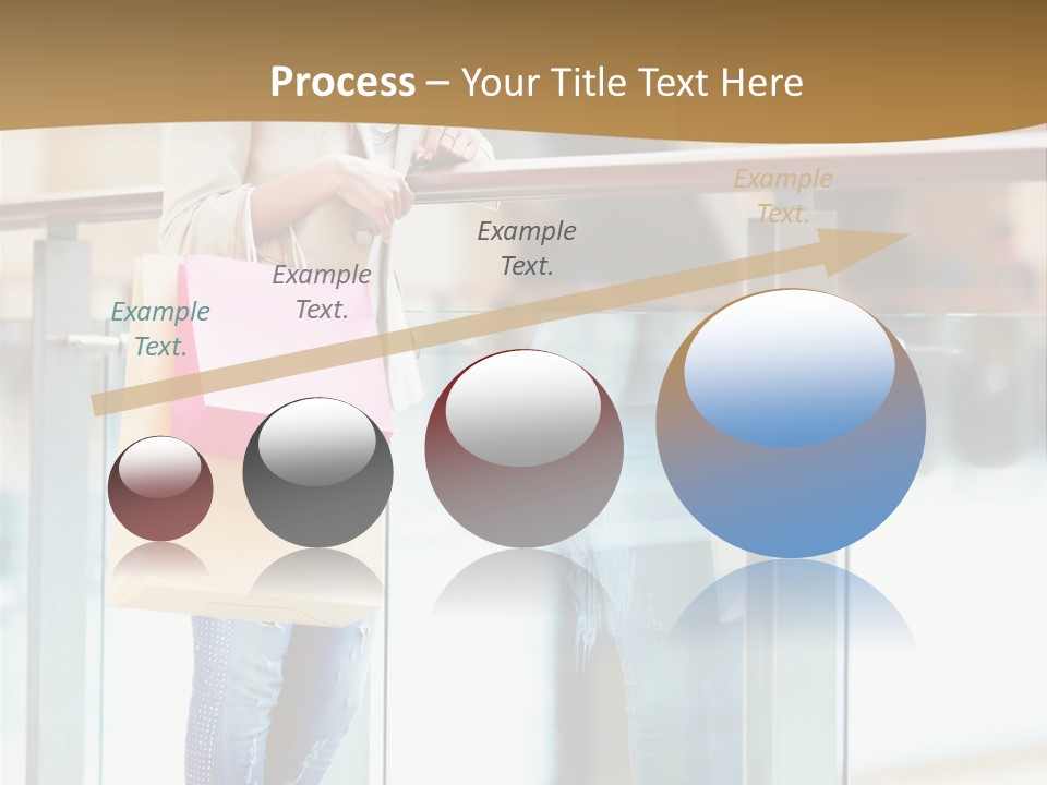 Holding Consumerism Beautiful PowerPoint Template