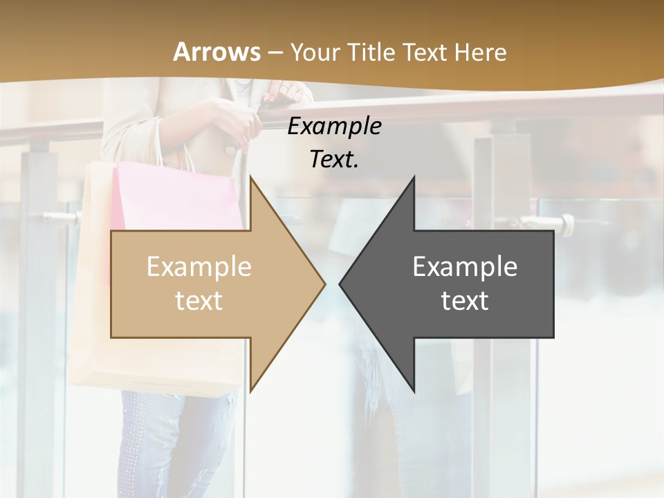 Holding Consumerism Beautiful PowerPoint Template