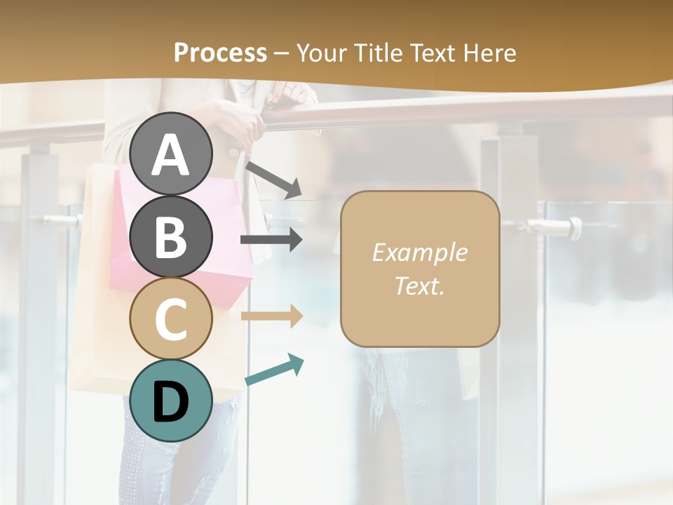 Holding Consumerism Beautiful PowerPoint Template