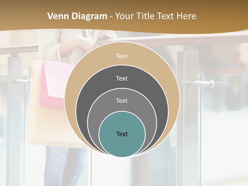 Holding Consumerism Beautiful PowerPoint Template