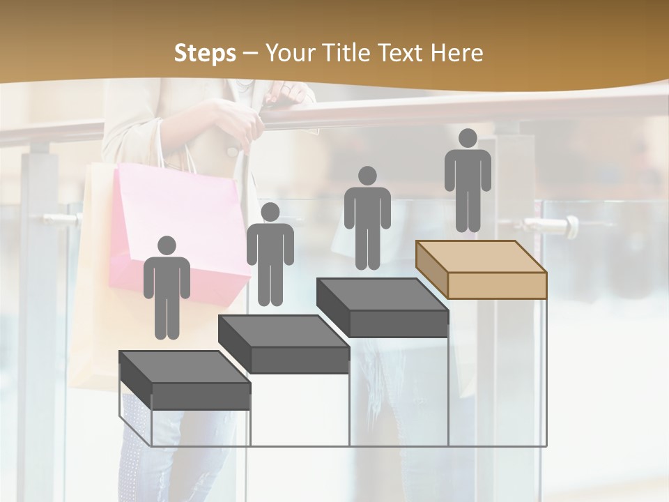 Holding Consumerism Beautiful PowerPoint Template