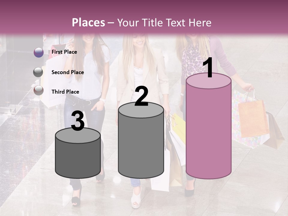 Casual Female Attractive PowerPoint Template