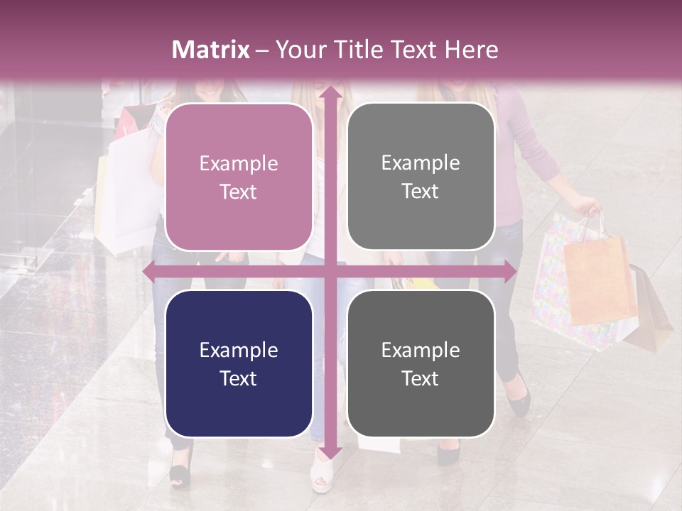 Casual Female Attractive PowerPoint Template