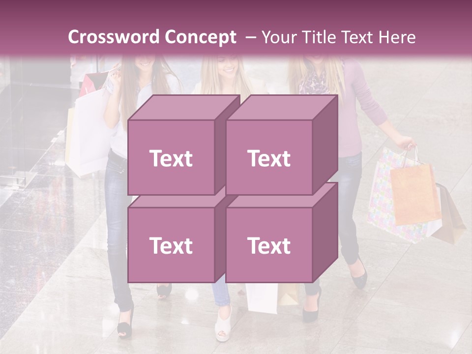 Casual Female Attractive PowerPoint Template