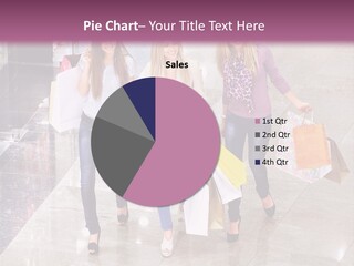 Casual Female Attractive PowerPoint Template