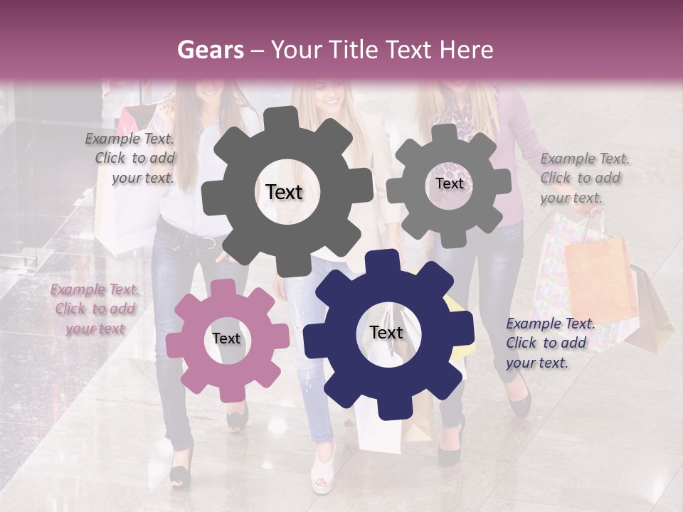 Casual Female Attractive PowerPoint Template