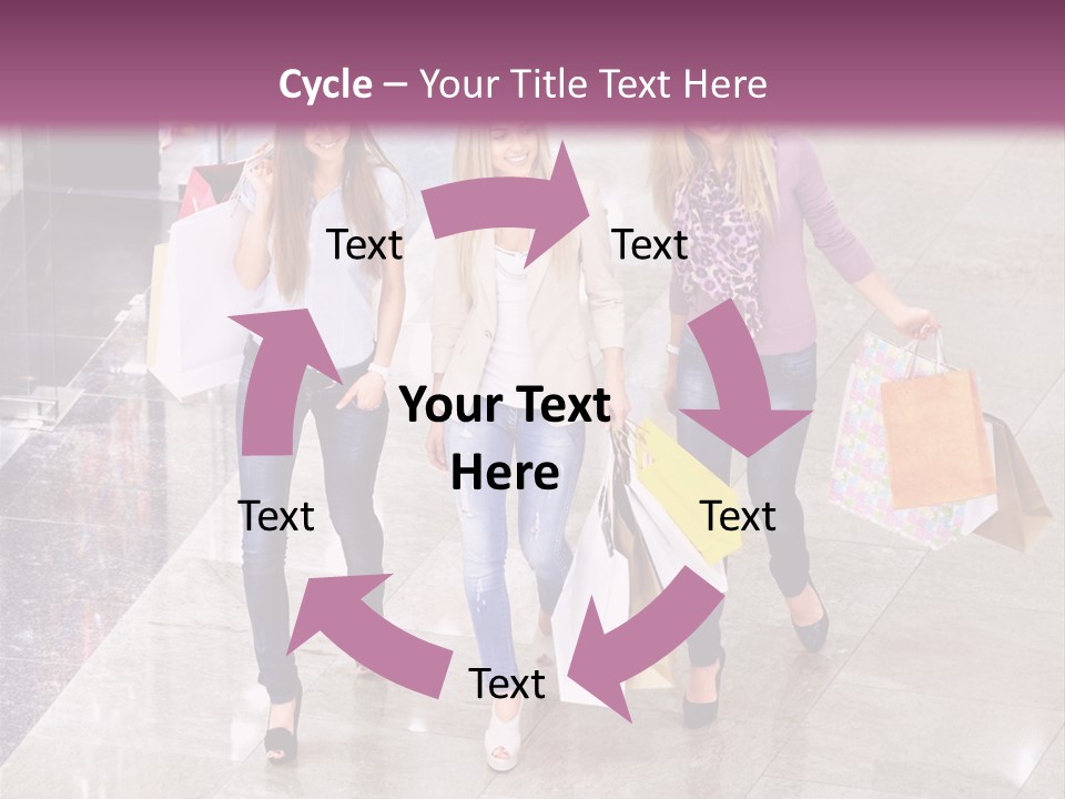 Casual Female Attractive PowerPoint Template