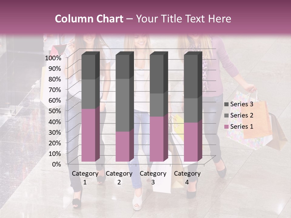 Casual Female Attractive PowerPoint Template
