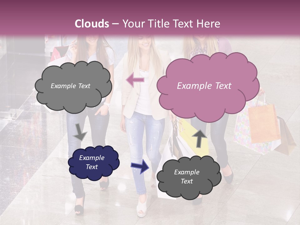 Casual Female Attractive PowerPoint Template