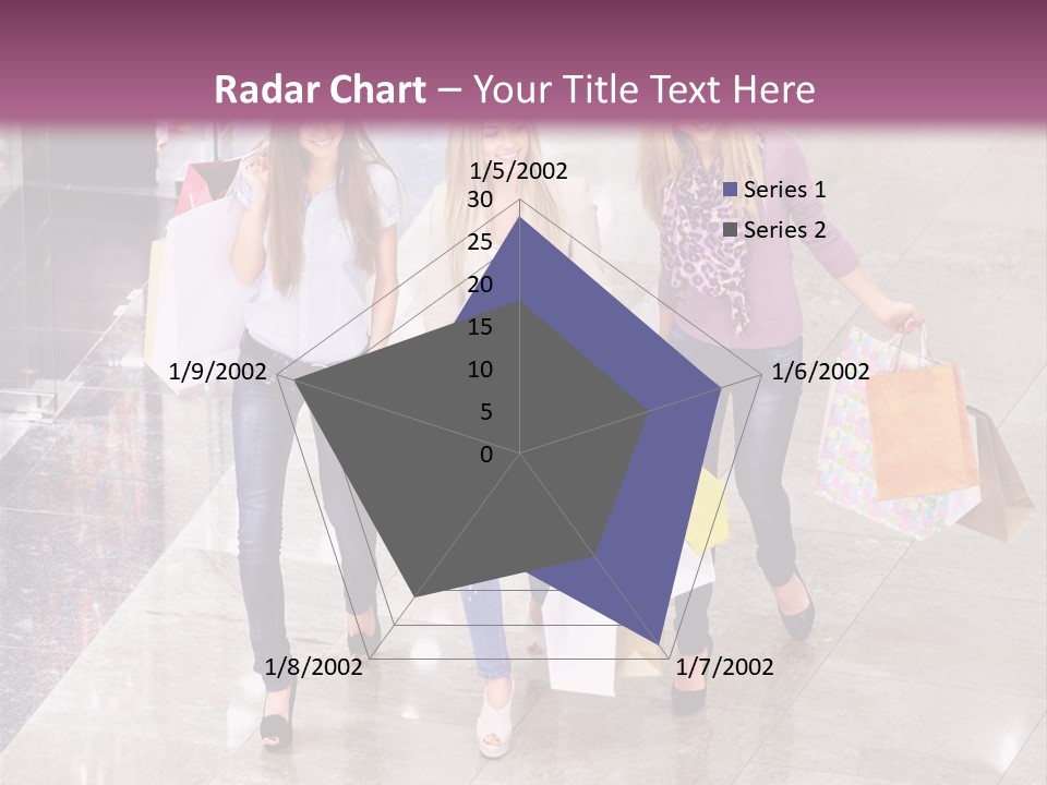 Casual Female Attractive PowerPoint Template