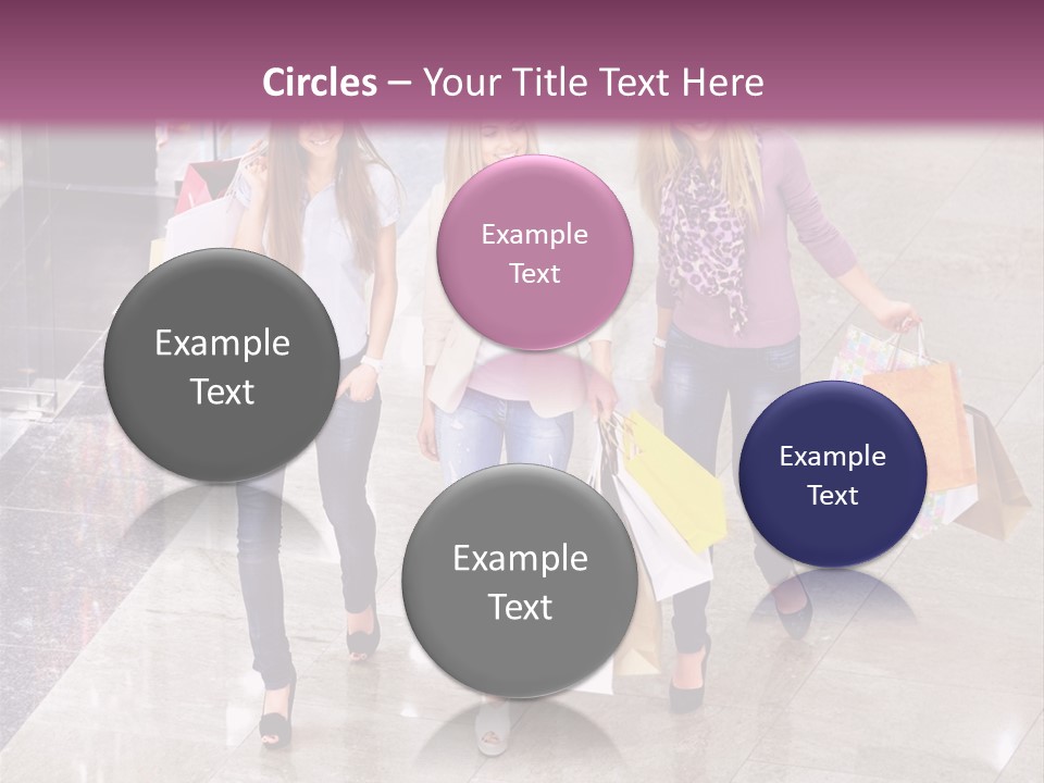 Casual Female Attractive PowerPoint Template