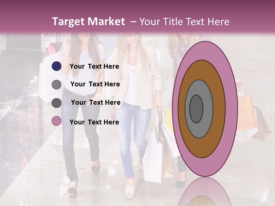 Casual Female Attractive PowerPoint Template