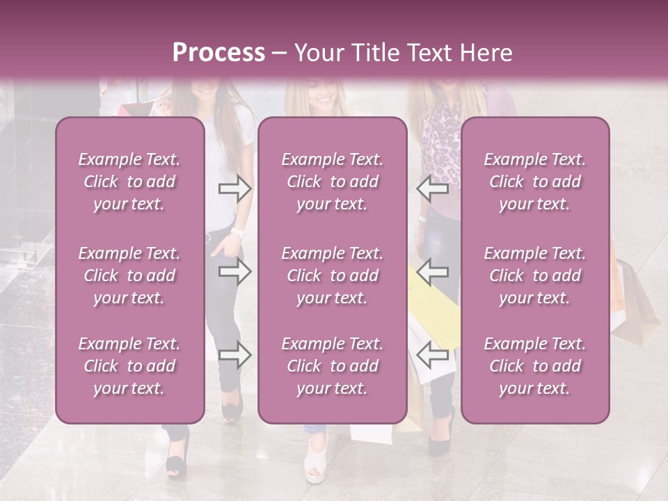 Casual Female Attractive PowerPoint Template