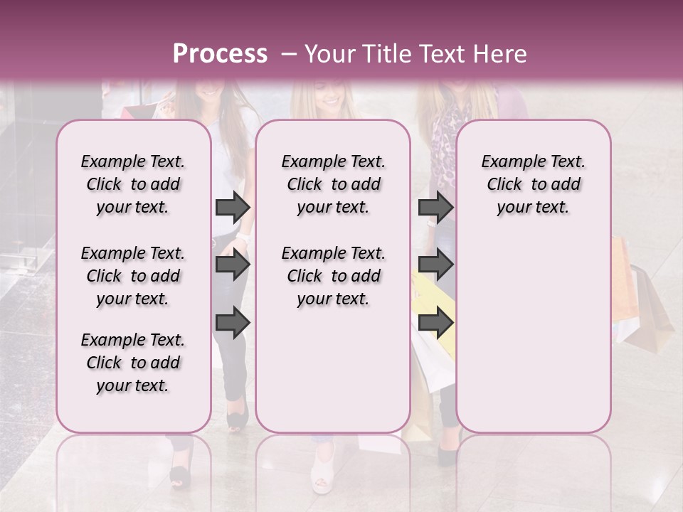 Casual Female Attractive PowerPoint Template
