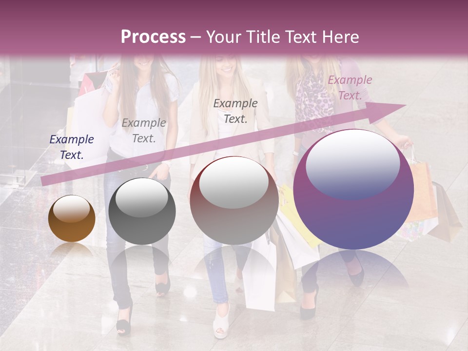 Casual Female Attractive PowerPoint Template