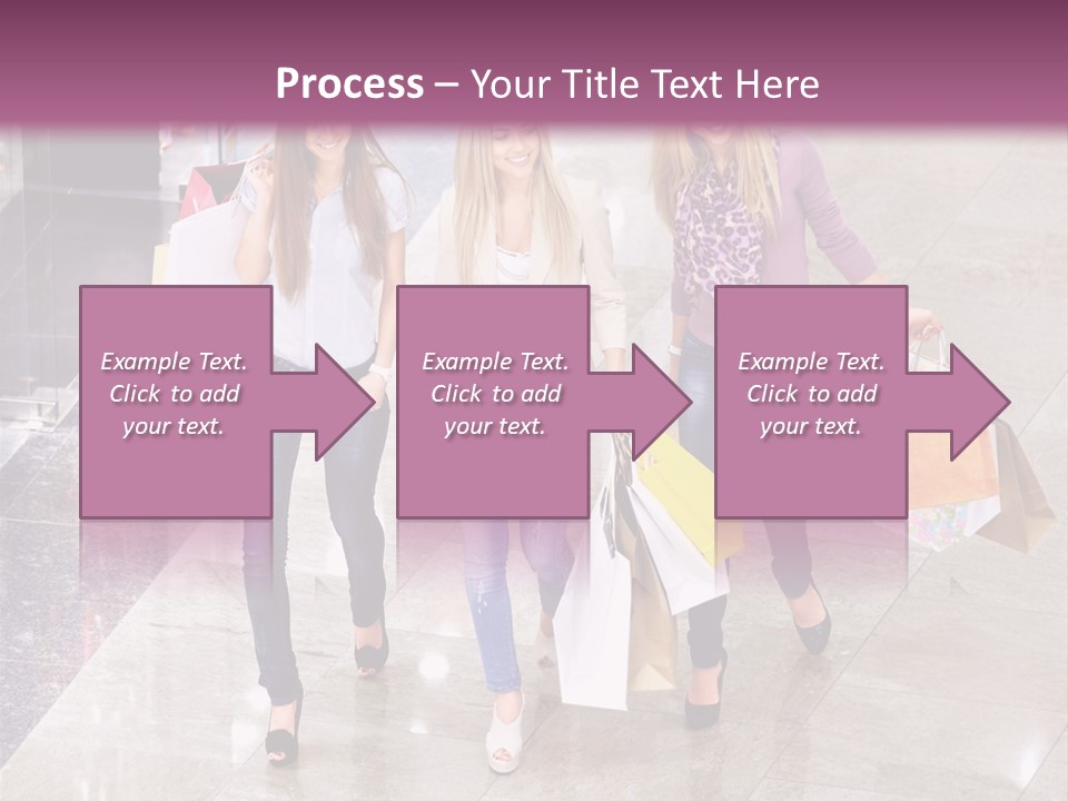 Casual Female Attractive PowerPoint Template