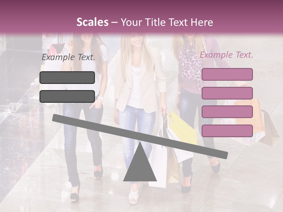Casual Female Attractive PowerPoint Template