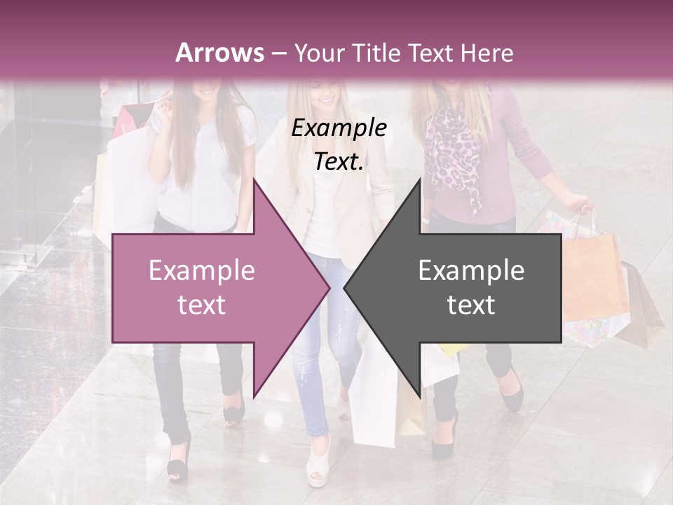 Casual Female Attractive PowerPoint Template