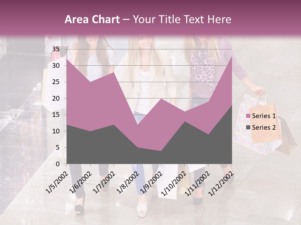 Casual Female Attractive PowerPoint Template