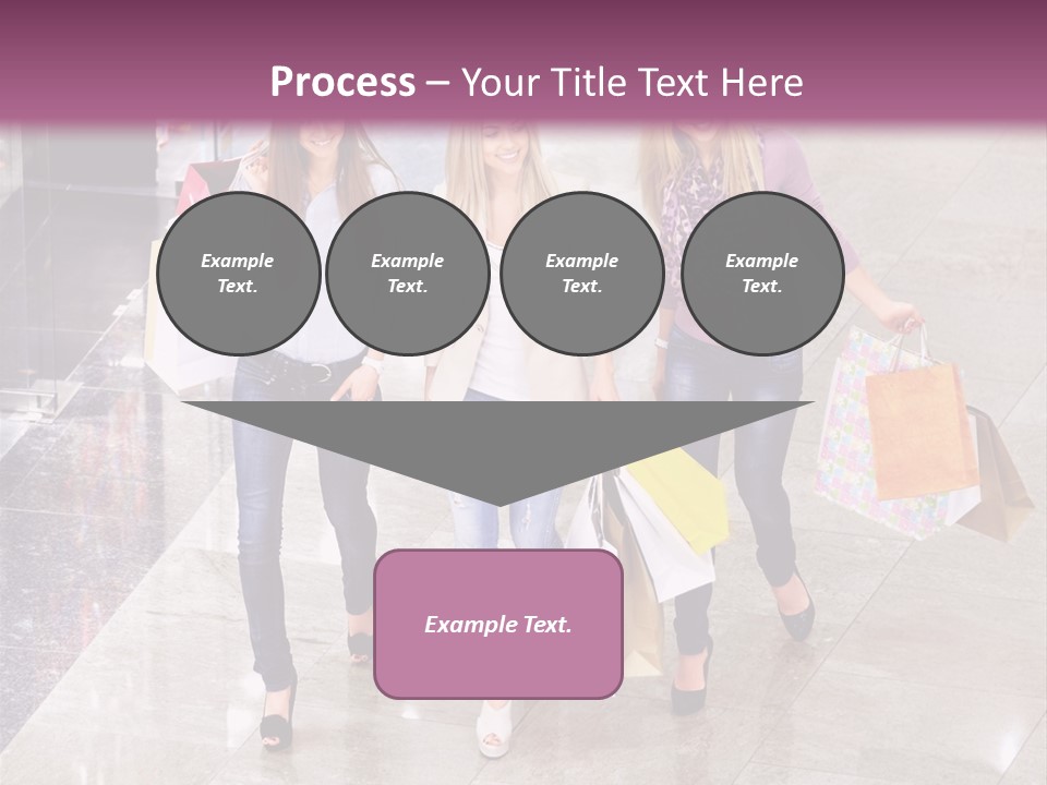 Casual Female Attractive PowerPoint Template