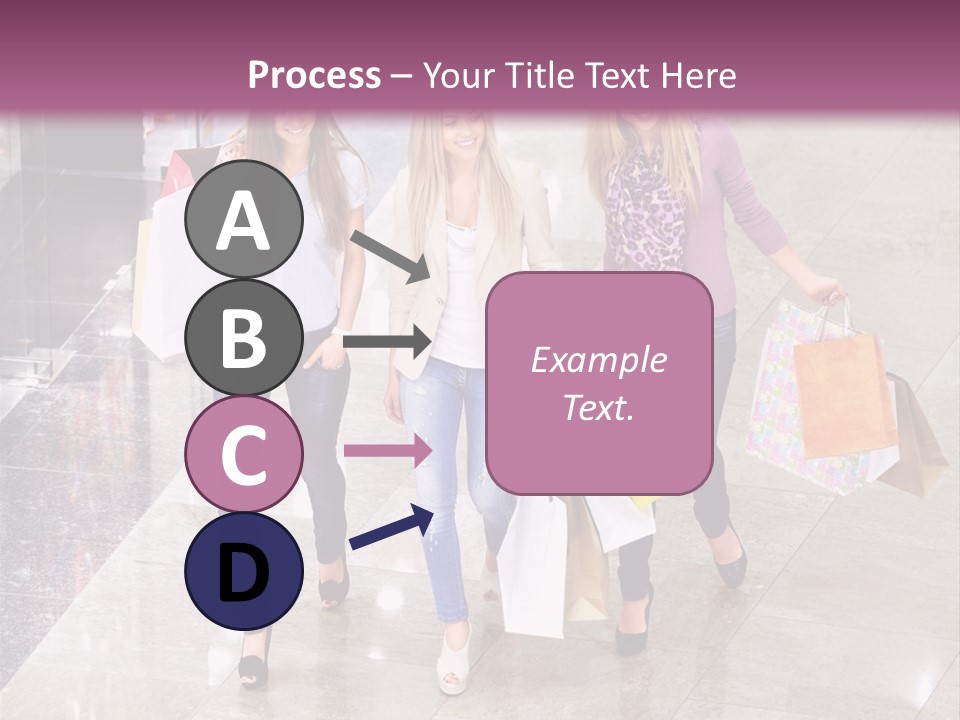 Casual Female Attractive PowerPoint Template