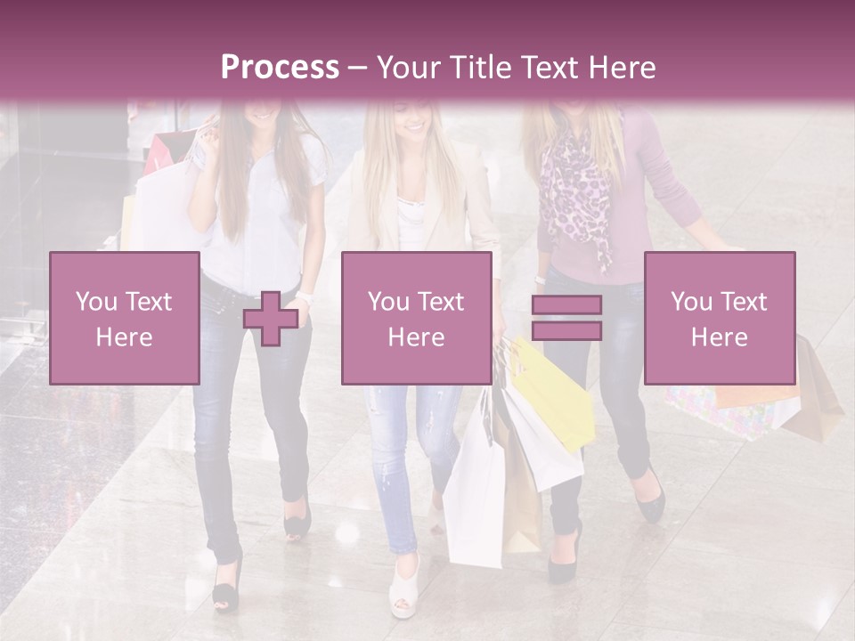 Casual Female Attractive PowerPoint Template