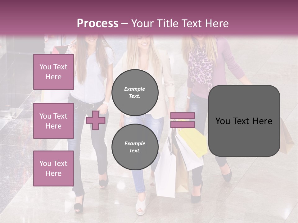 Casual Female Attractive PowerPoint Template