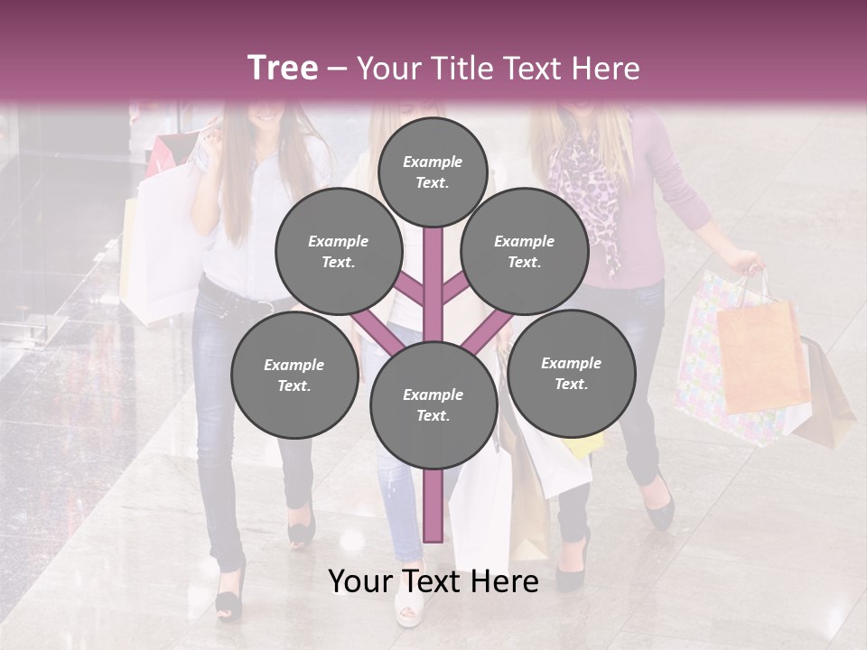 Casual Female Attractive PowerPoint Template