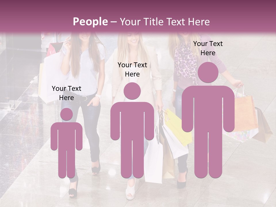 Casual Female Attractive PowerPoint Template