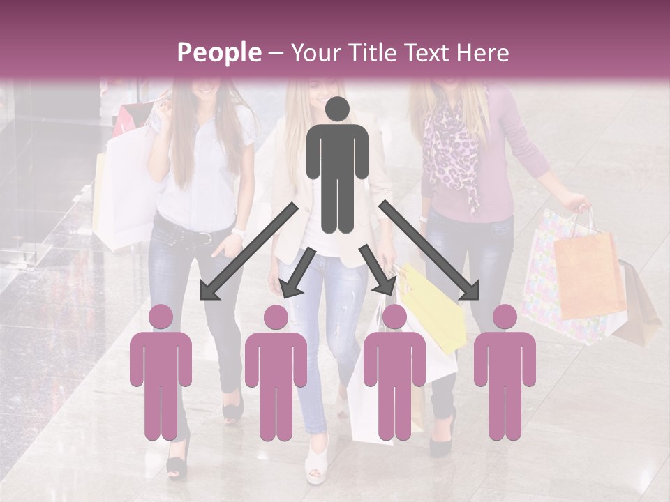 Casual Female Attractive PowerPoint Template