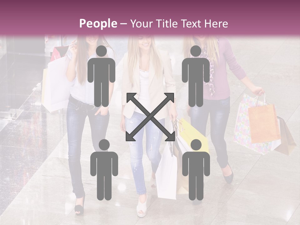 Casual Female Attractive PowerPoint Template