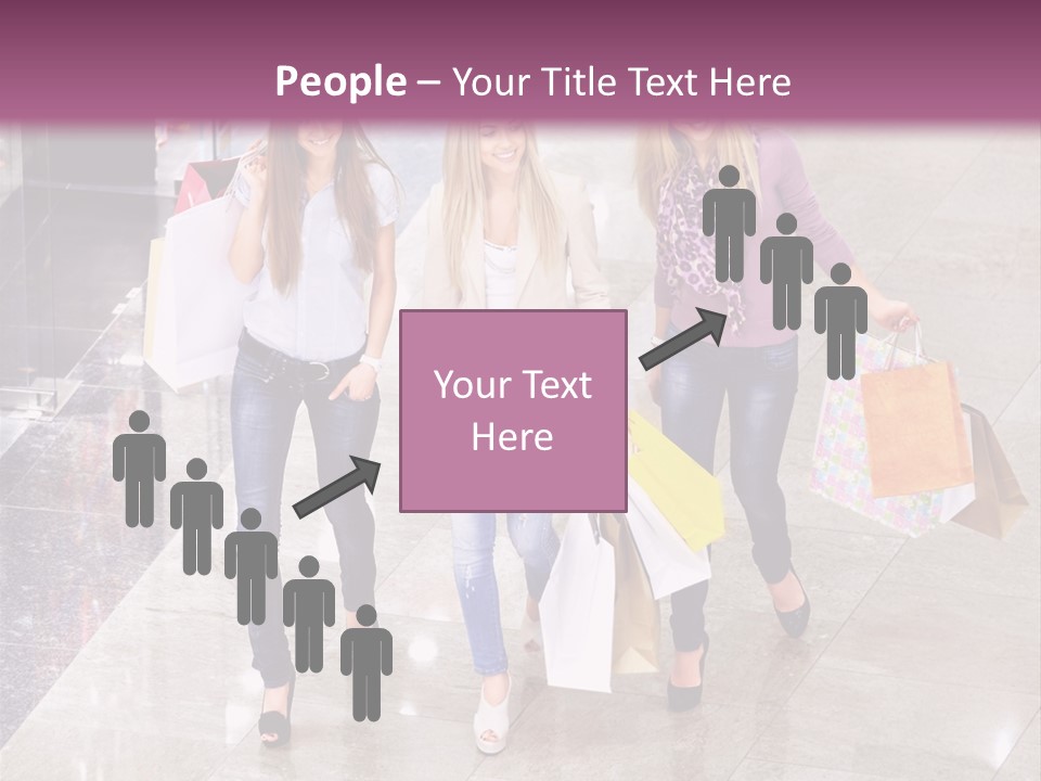 Casual Female Attractive PowerPoint Template