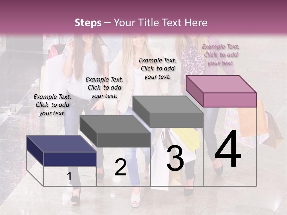 Casual Female Attractive PowerPoint Template